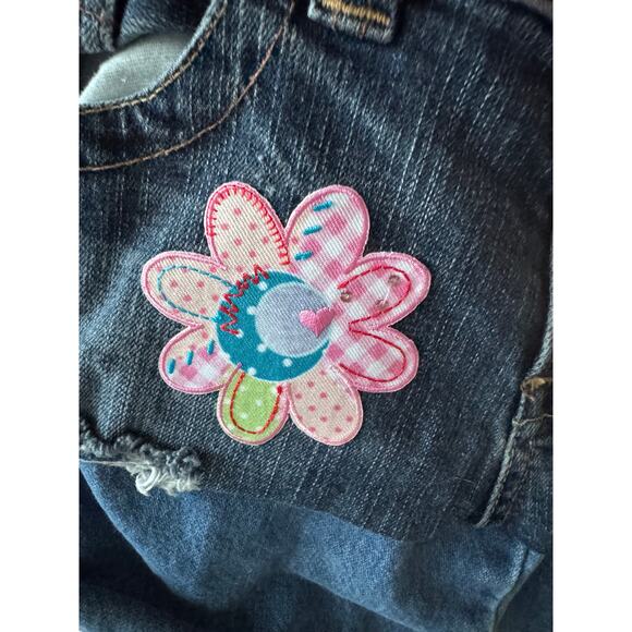 Handmade Recycled Blue Jeans Purse - Picture 5 of 8